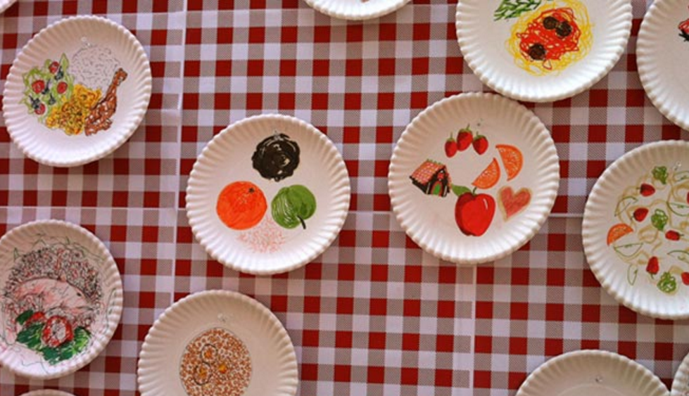 "The Last Supper" at the Egg Rolls & Egg Cremes Festival