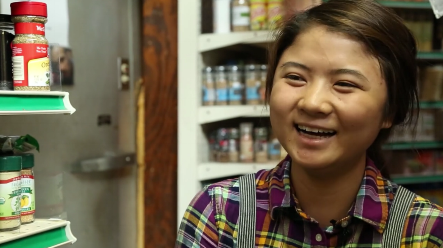 Chin's Fish and "a thoke" (Burmese Salad)