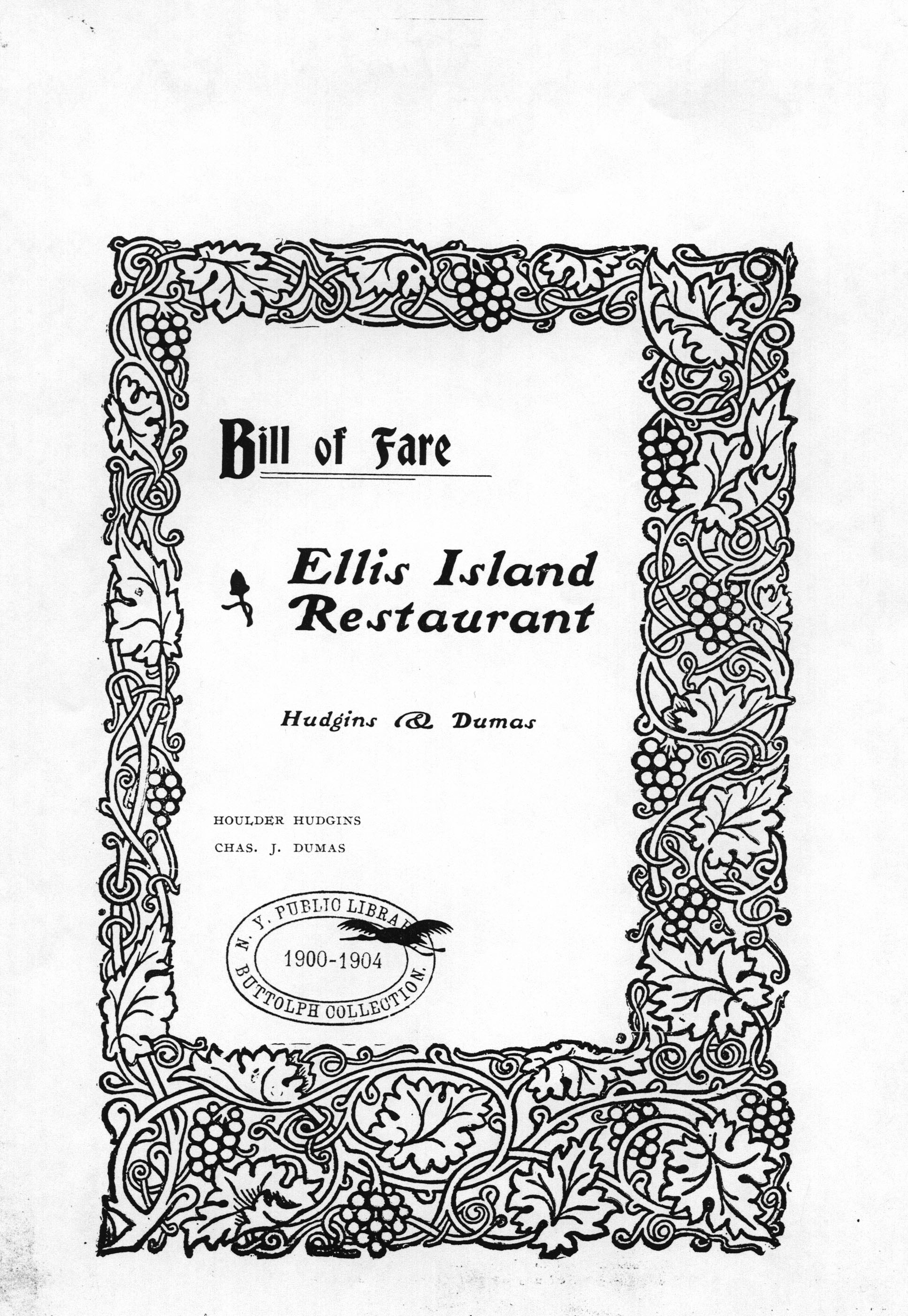 20120723-Ellis Island Restaurant Bill of fare.jpg