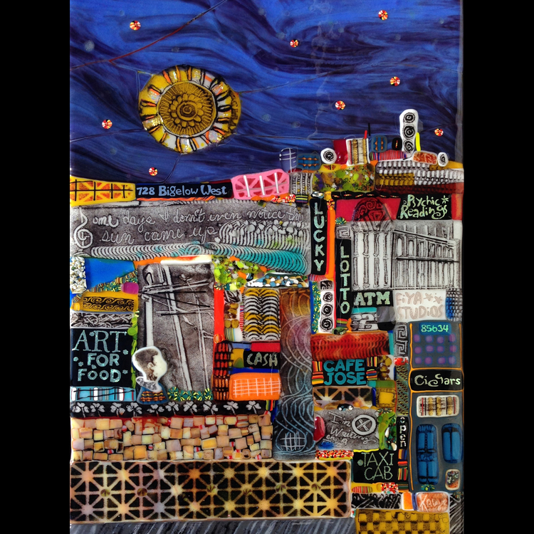 Kelly Crosser-Alge Booth #187 modernancientglass.com