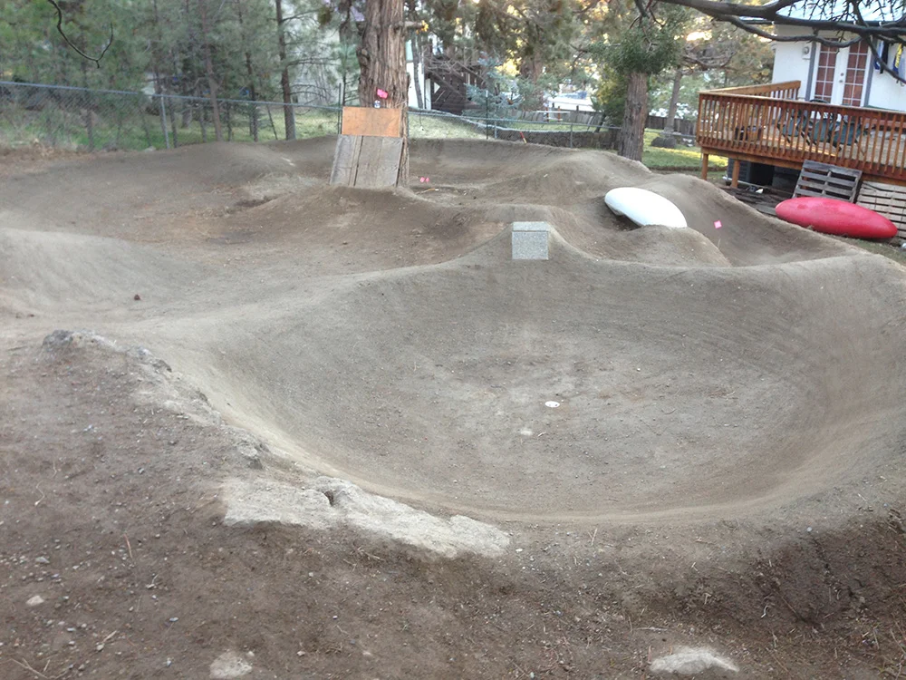 Back yard track