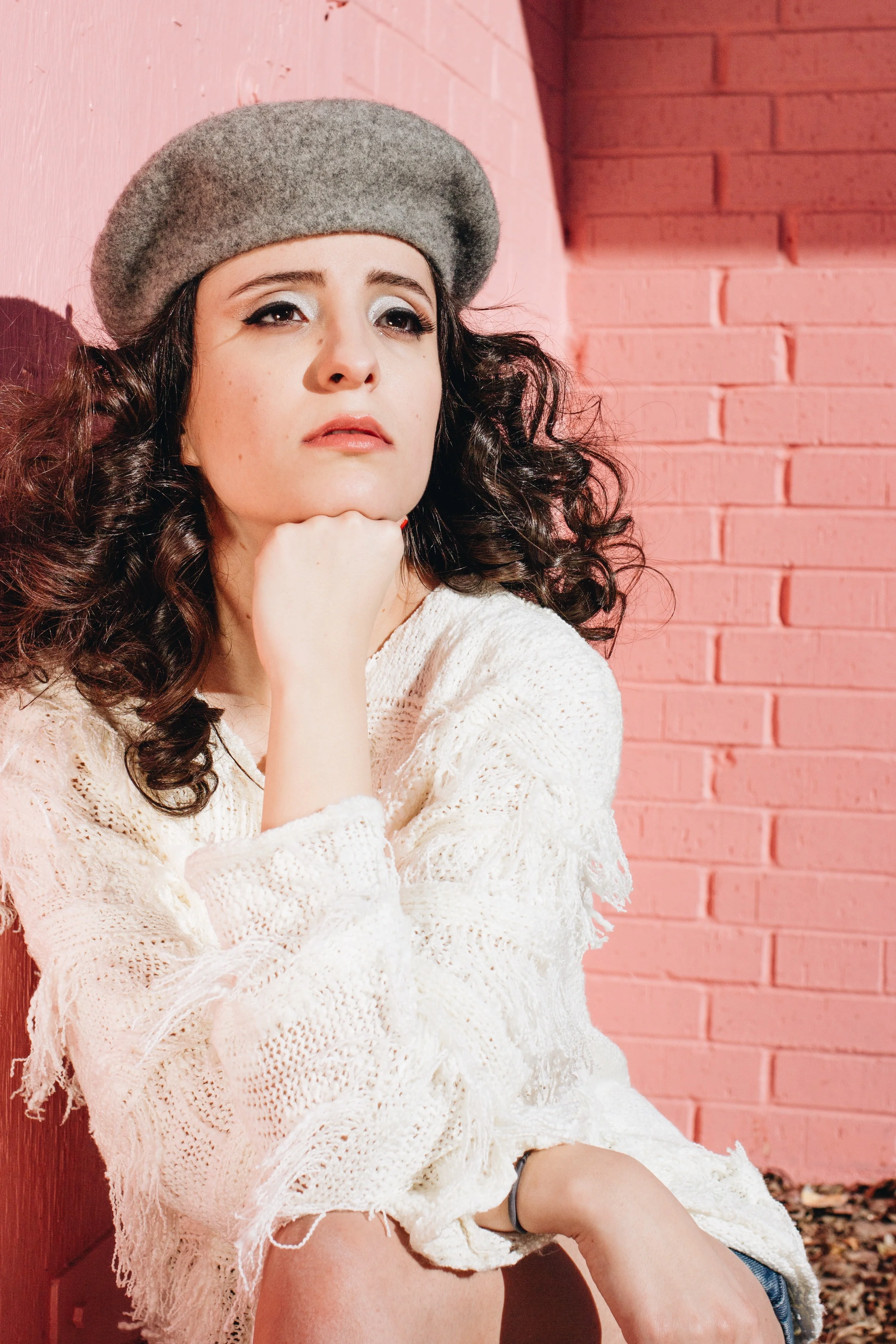 Collaboration with Pink and Silver Fashion, Jaqueline Salinas, and Last Satellite Salon