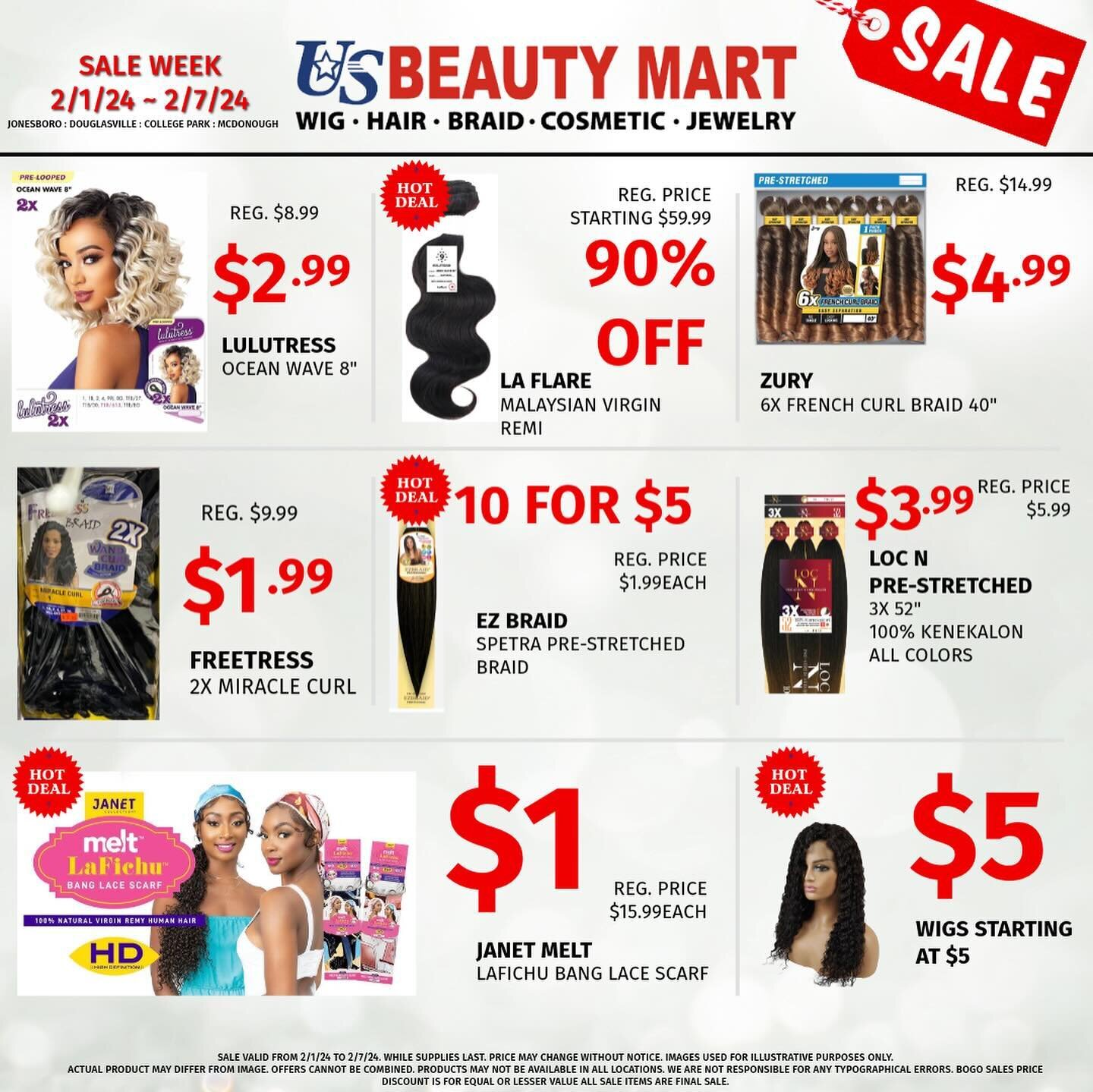 ❤️EARLY VALENTINE&rsquo;S DAY SALE❤️

Get ahead of the Valentine&rsquo;s Day Shopping Rush with these incredible savings!!

10 pages of savings this week!!

Don&rsquo;t wait for the last minute, when you can grab these deals two weeks in advance!!

M
