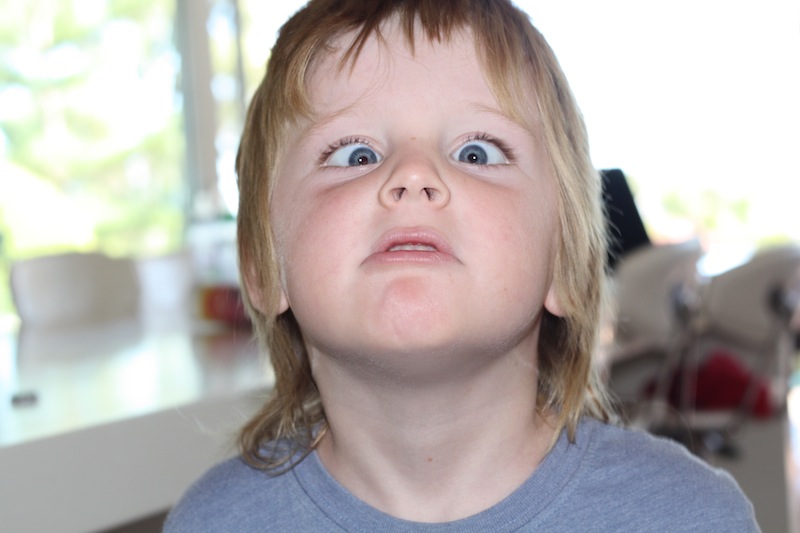 Tom, taken by Georgie, age nine.