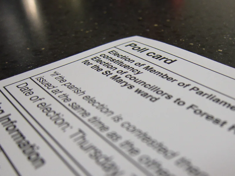 No selfies at the polling booth