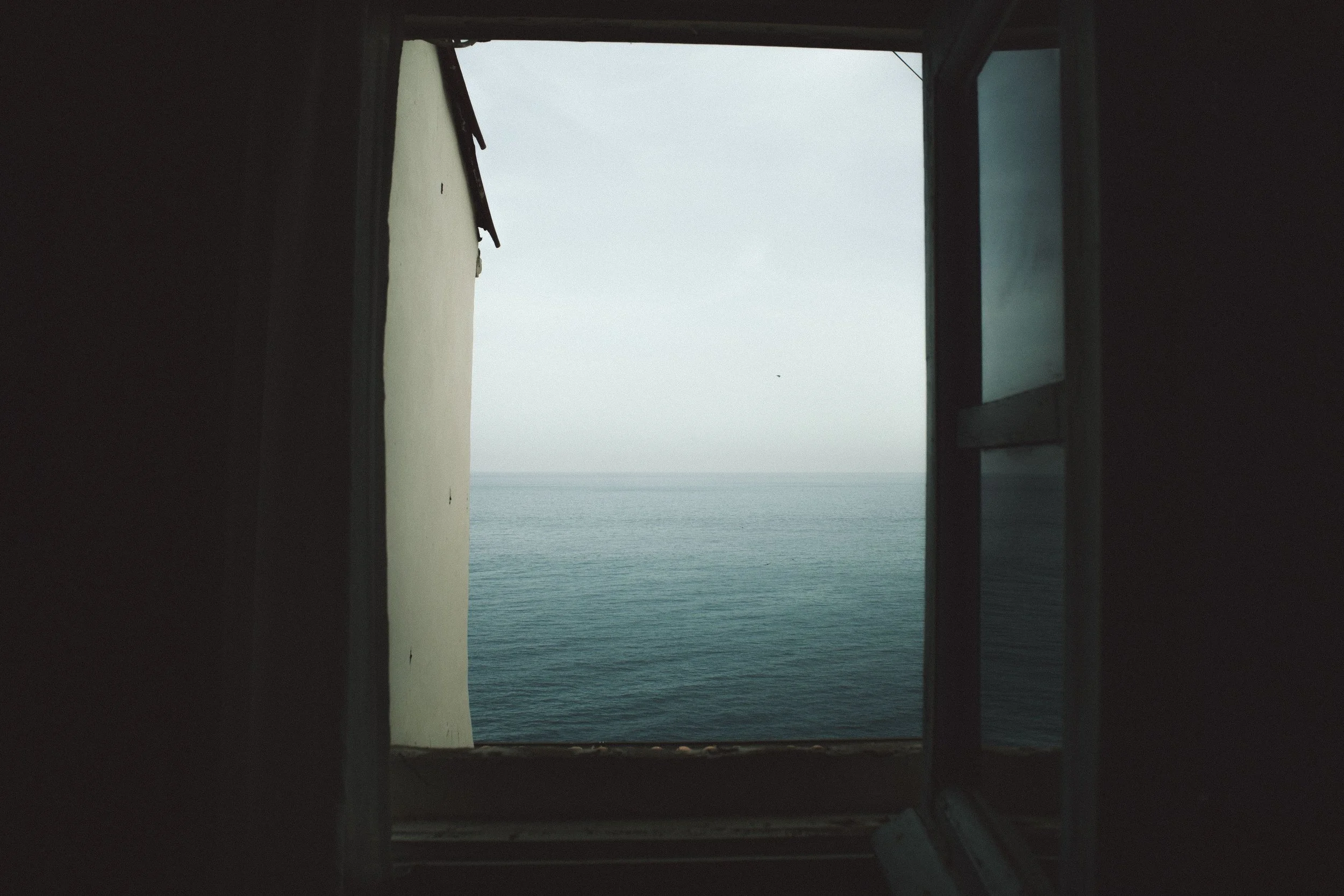 View from hotel in Cefalu, Italy