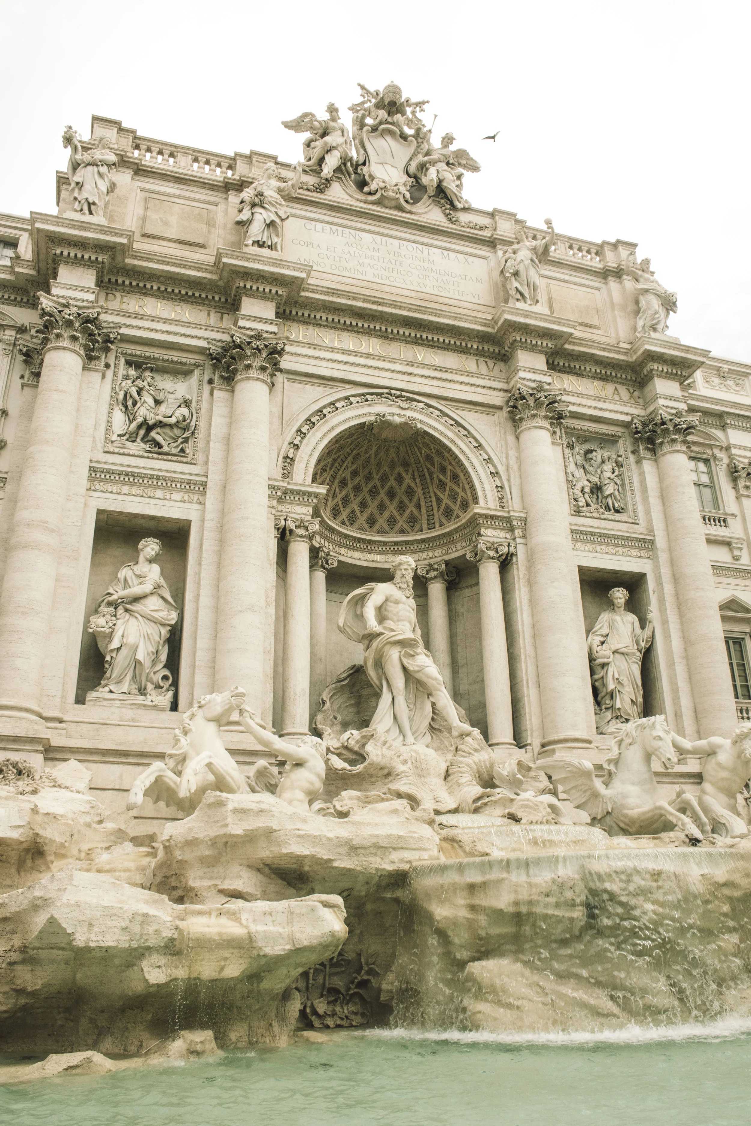 The Trevi Fountain, Rome, Italy