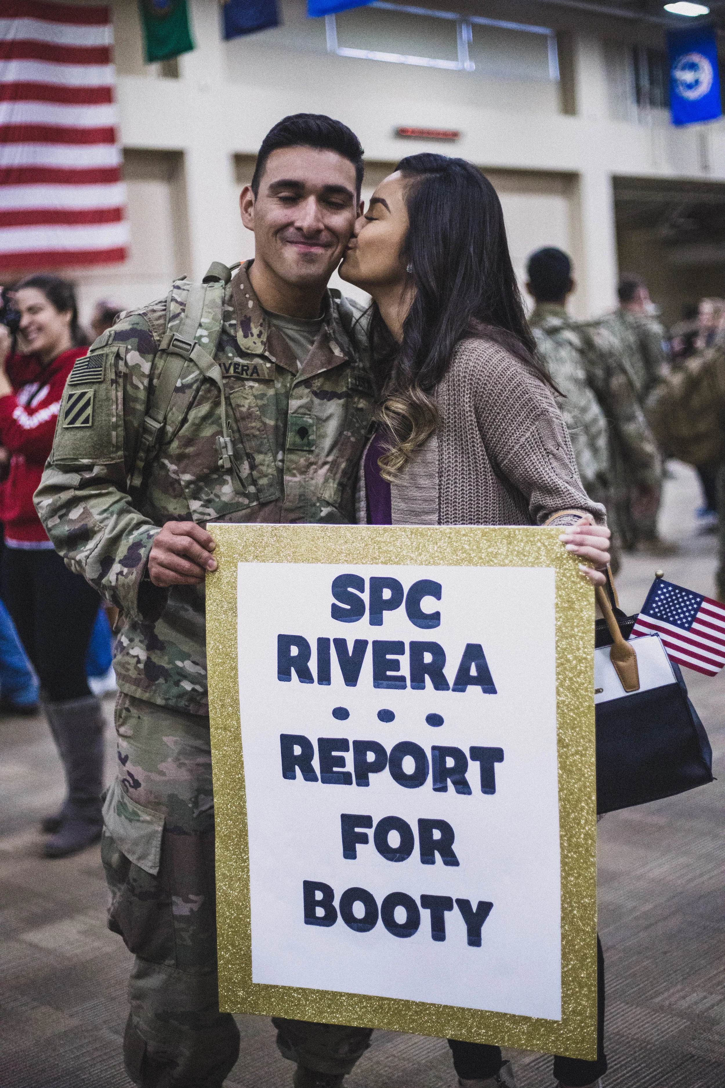 Military homecoming, Ft. Benning, GA