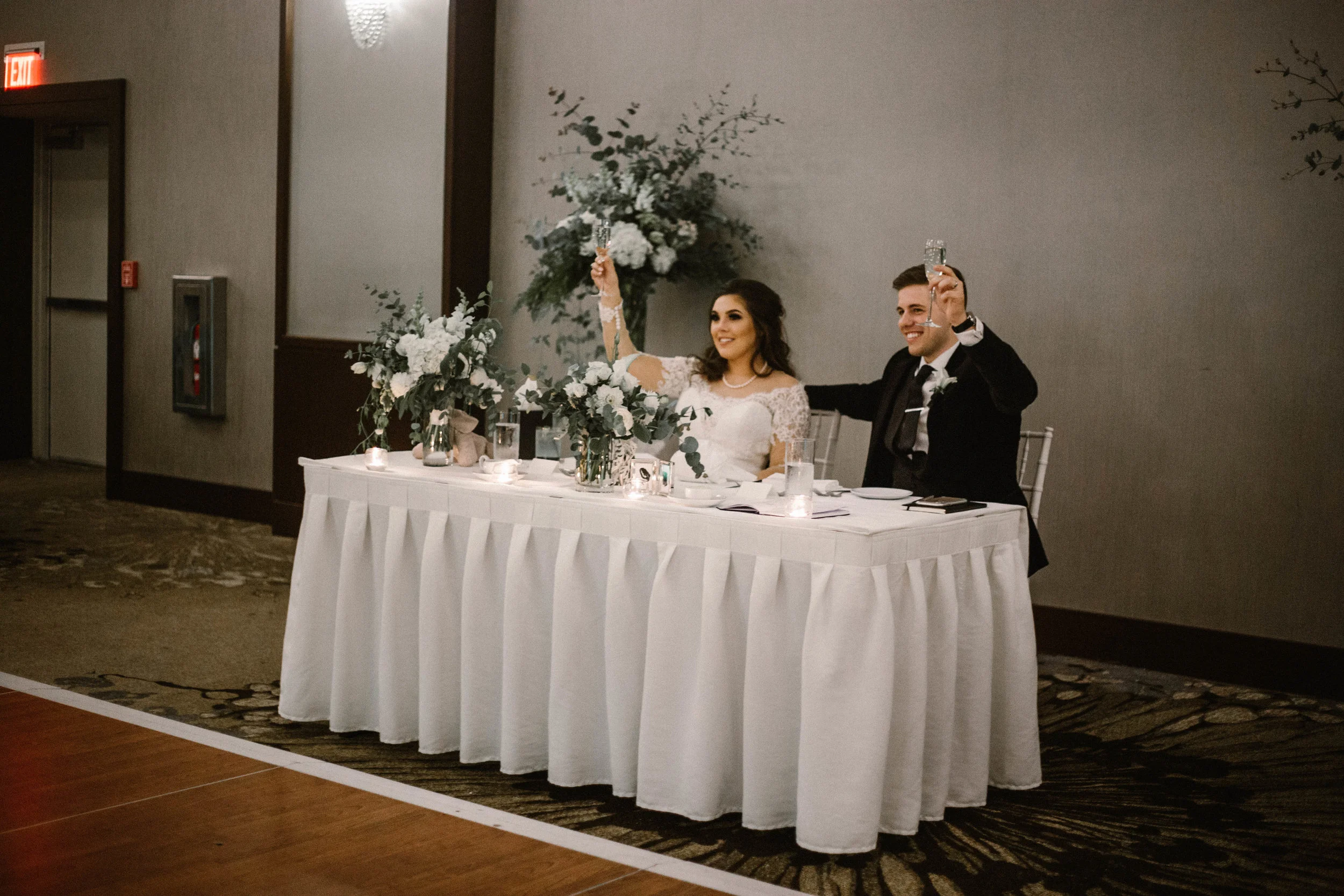 Details from a September wedding at Portland, Maine’s Westin Hotel