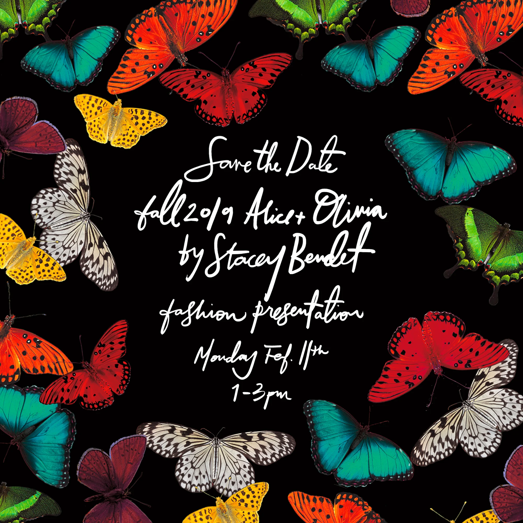 Alice + Olivia FW19 Presentation Evite