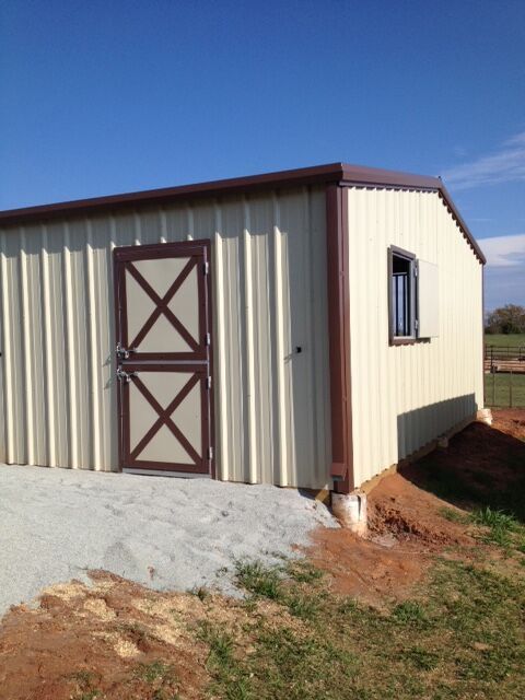 Swing-out windows are nice for letting in more light and fresh air without having to install the entire Dutch Door.