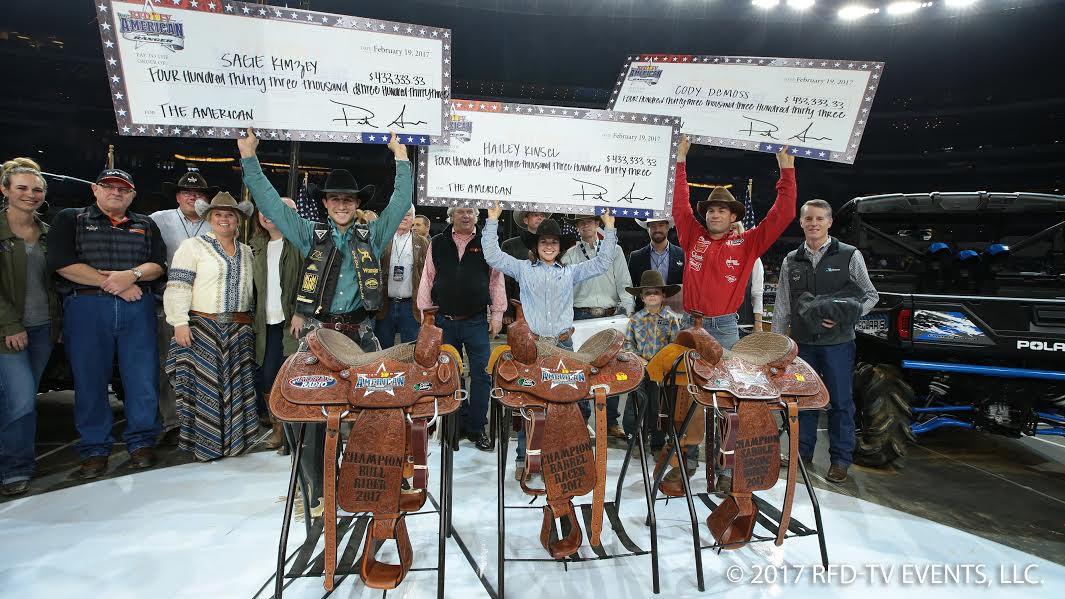 Photo courtesy of RFD-TV Events, LLC. Visit www.americanrodeo.com for more information.
