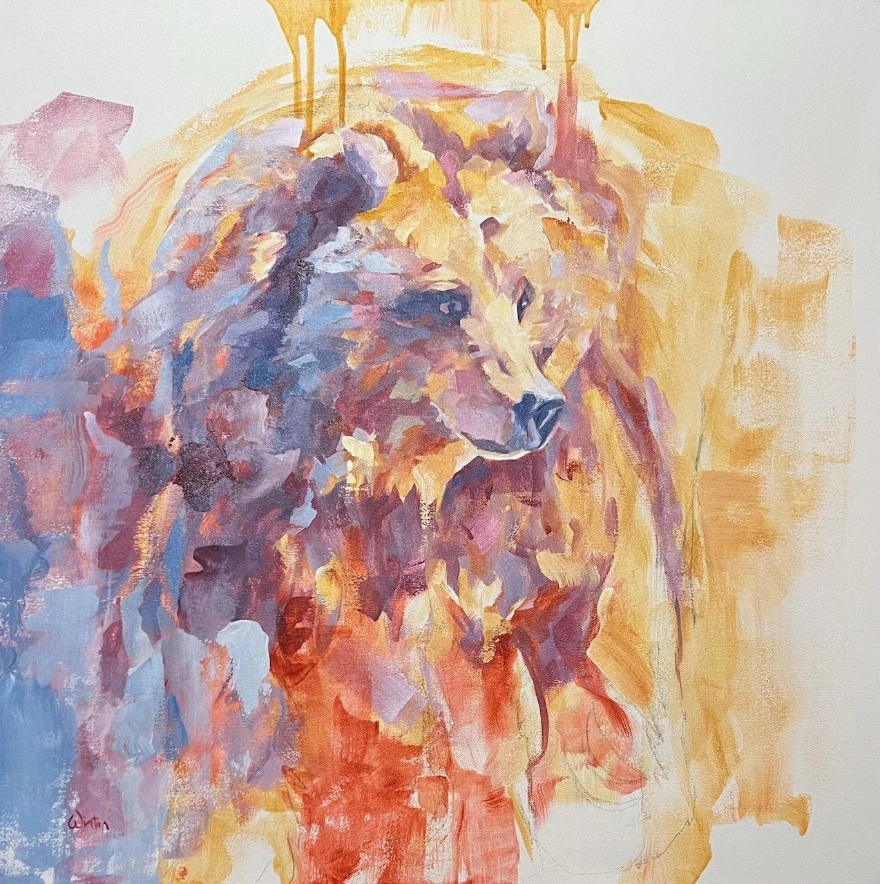 I COULD NOT HAVE IMAGINED 30X30 STRETCHED CANVAS