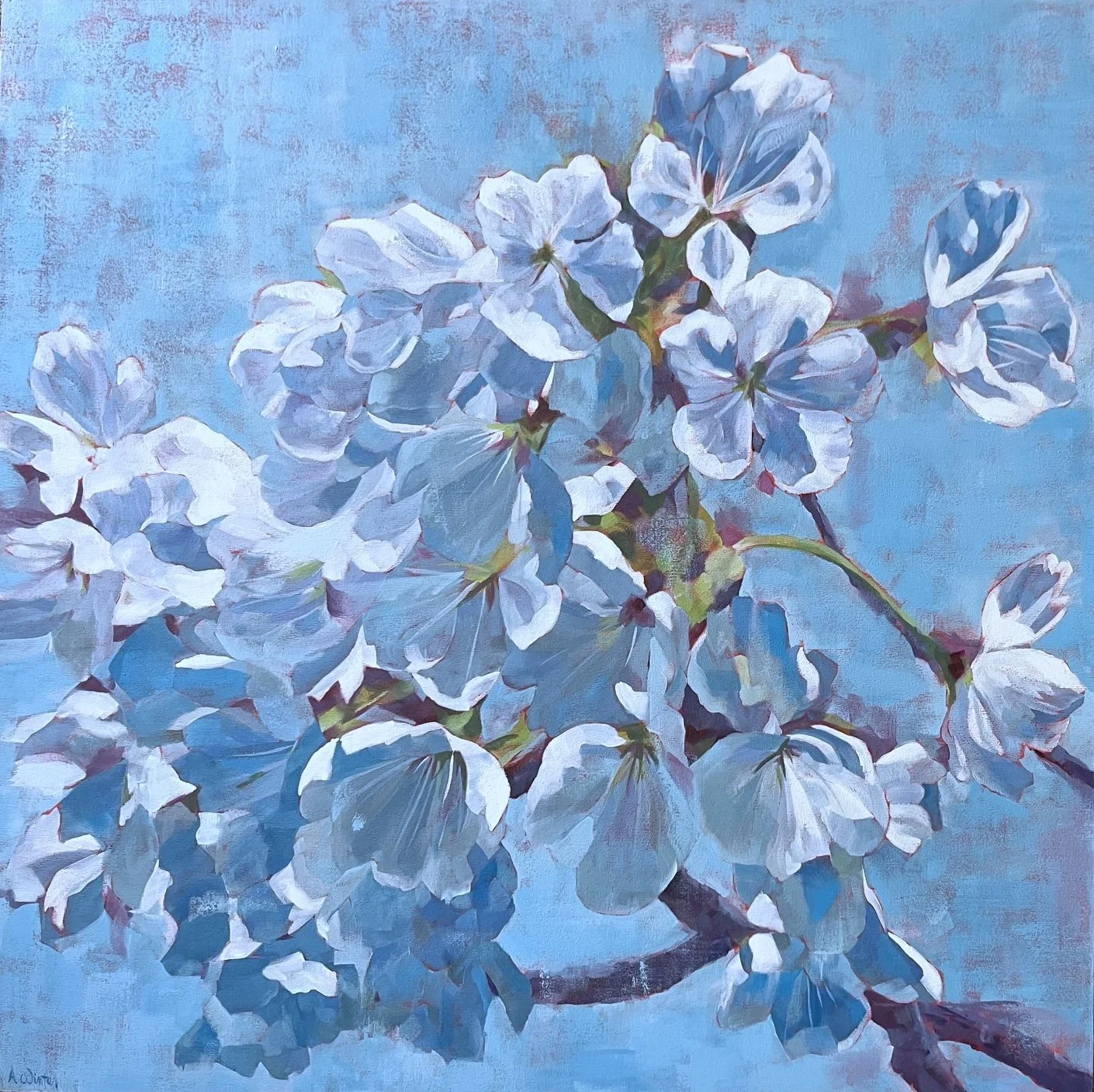 HowToLiveGraceful 36x36 STRETCHED CANAVS