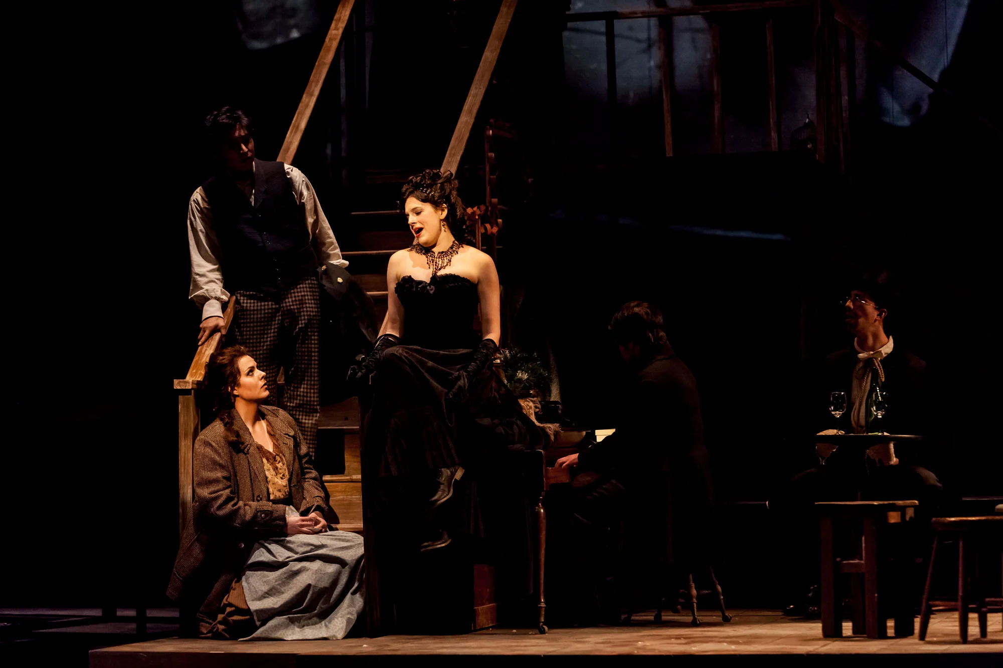 Musetta, La bohème, Yale Opera, photo by Dylan Cross