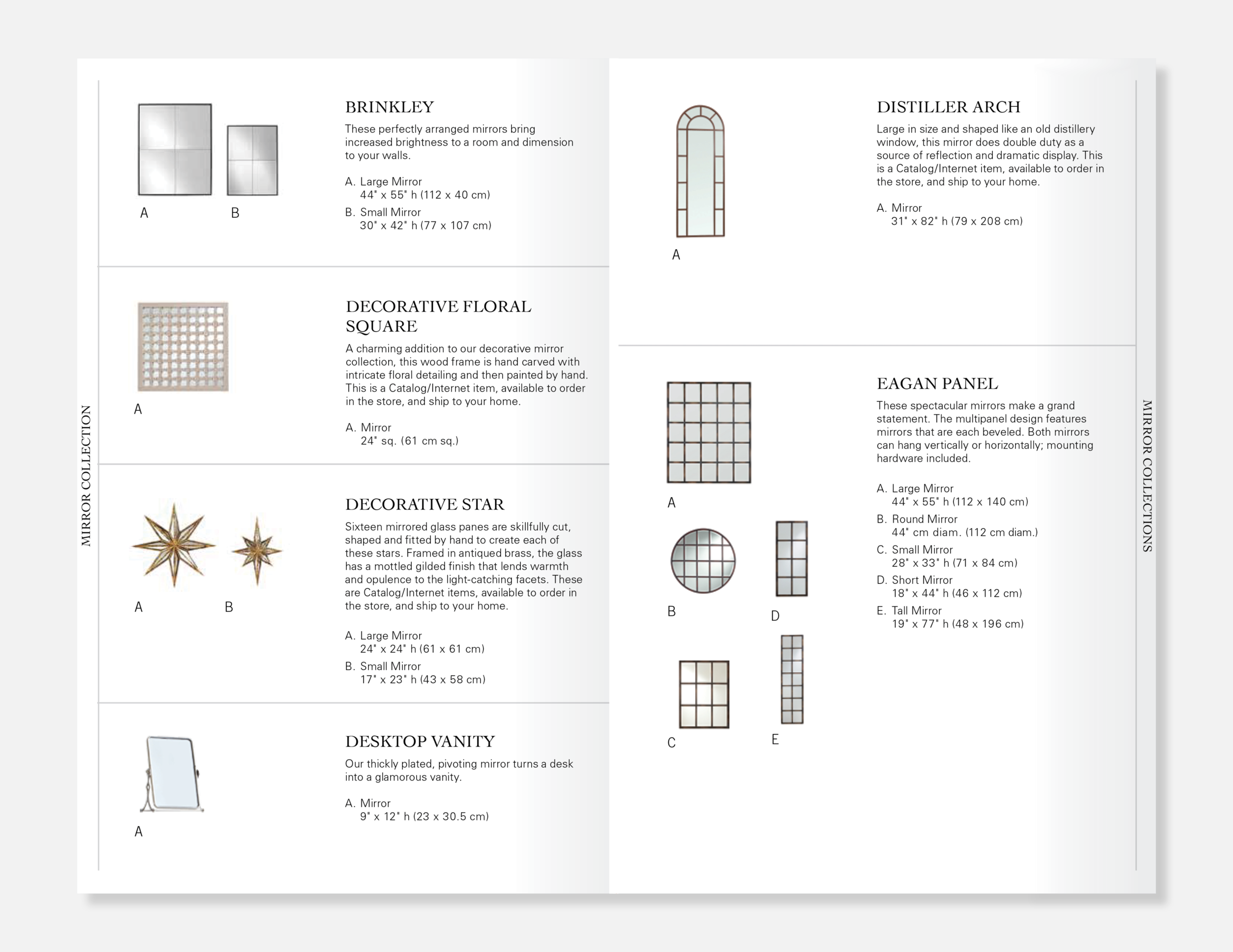 Wall Decor Booklet | Mirror Spread