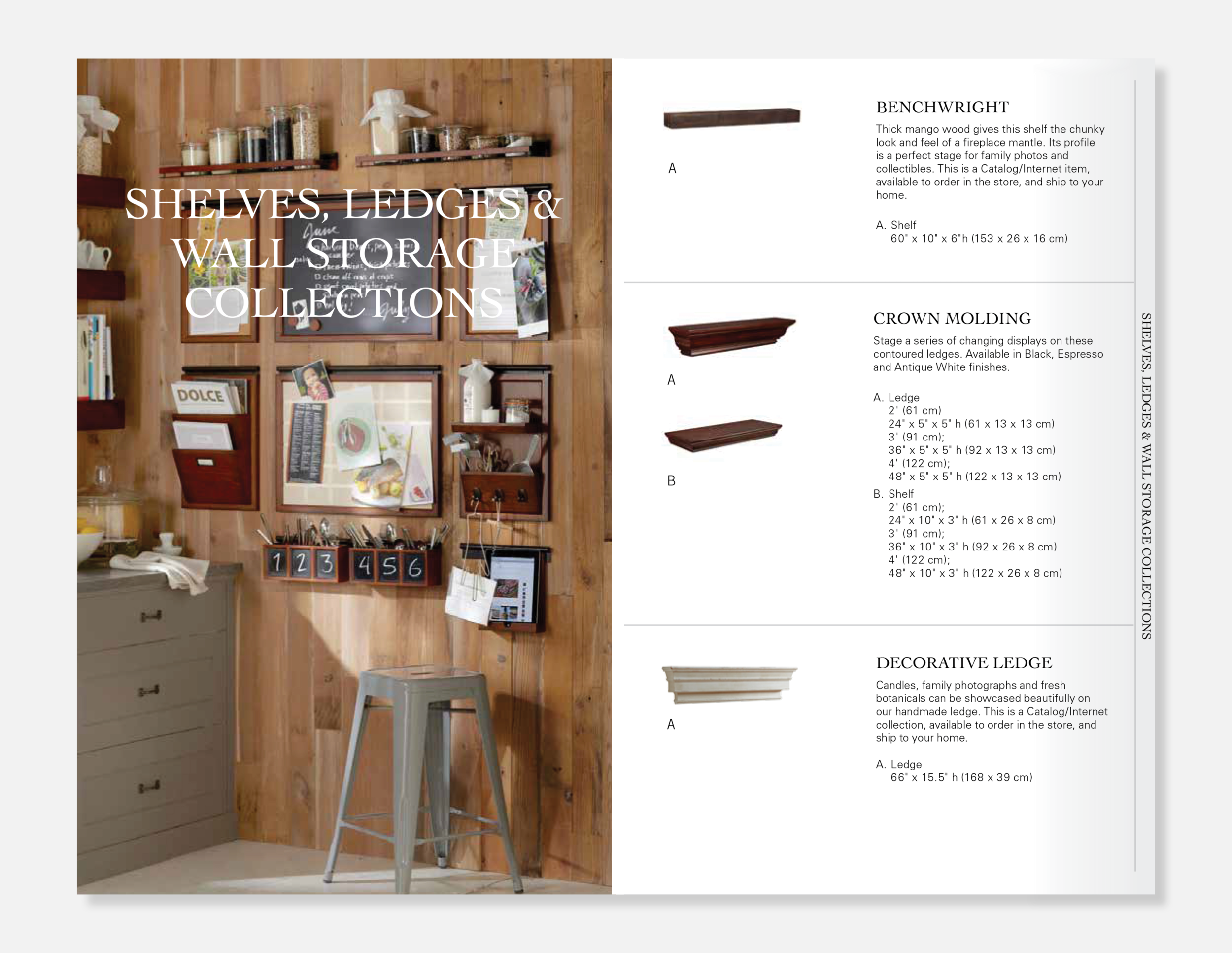 Wall Decor Booklet | Ledges Spread