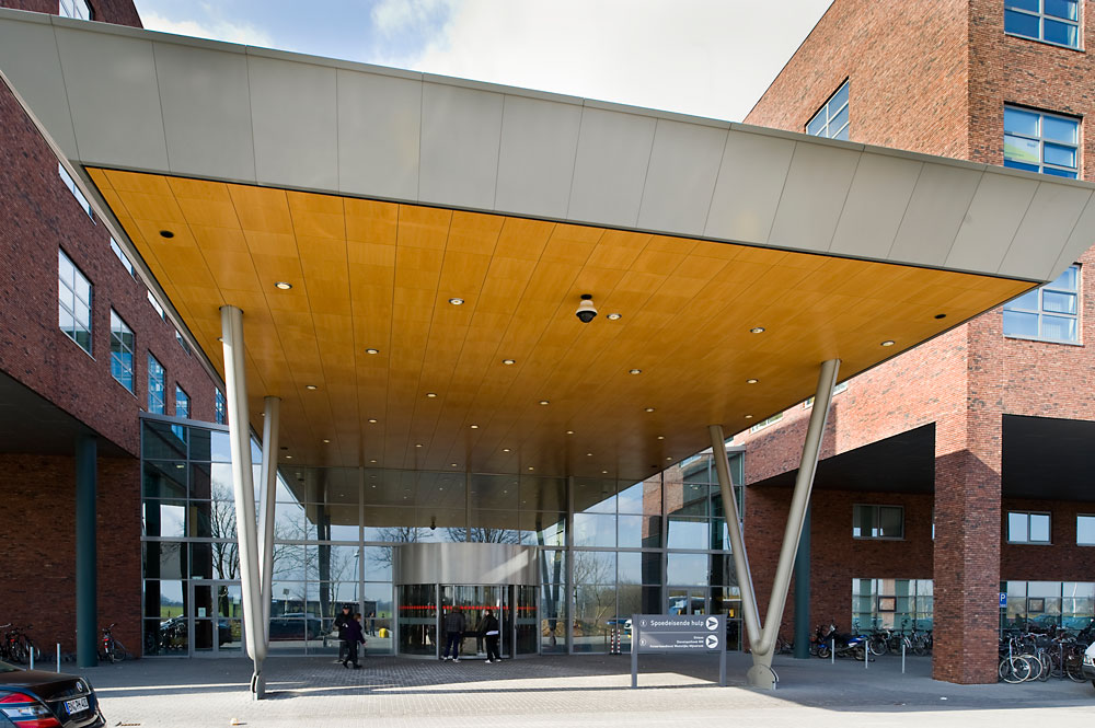 Exterior Soffit Acoustic Wood By Eomac
