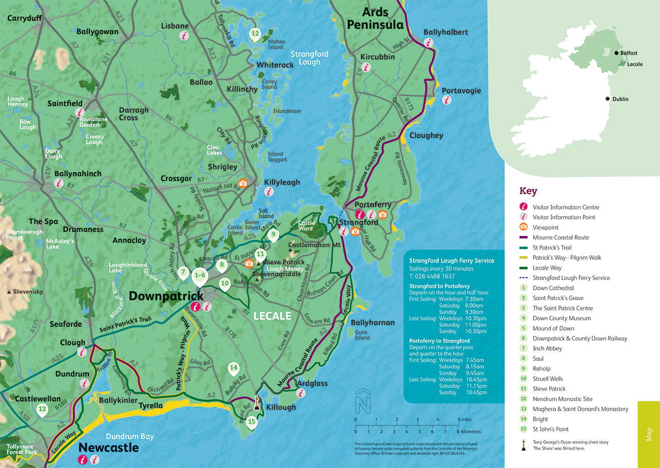 Saint Patricks Trail, Co. Down, N. Ireland