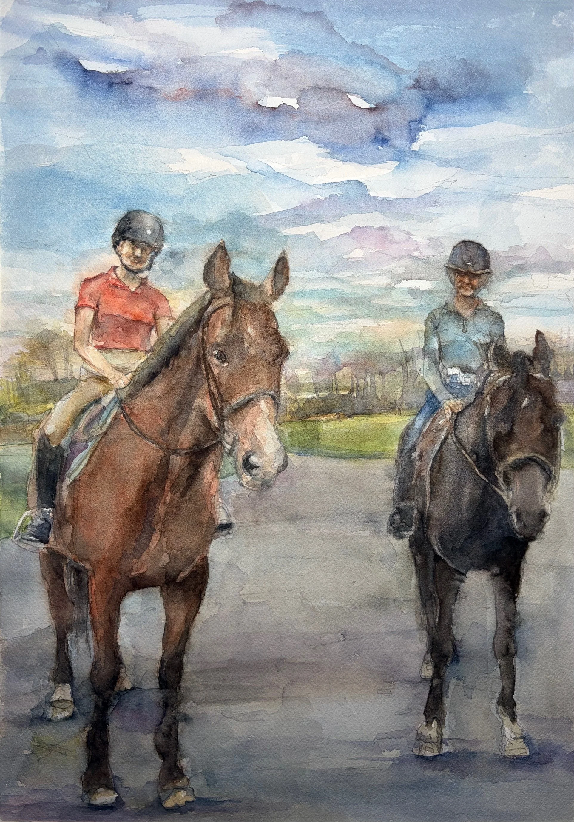 Two Horses with No Name