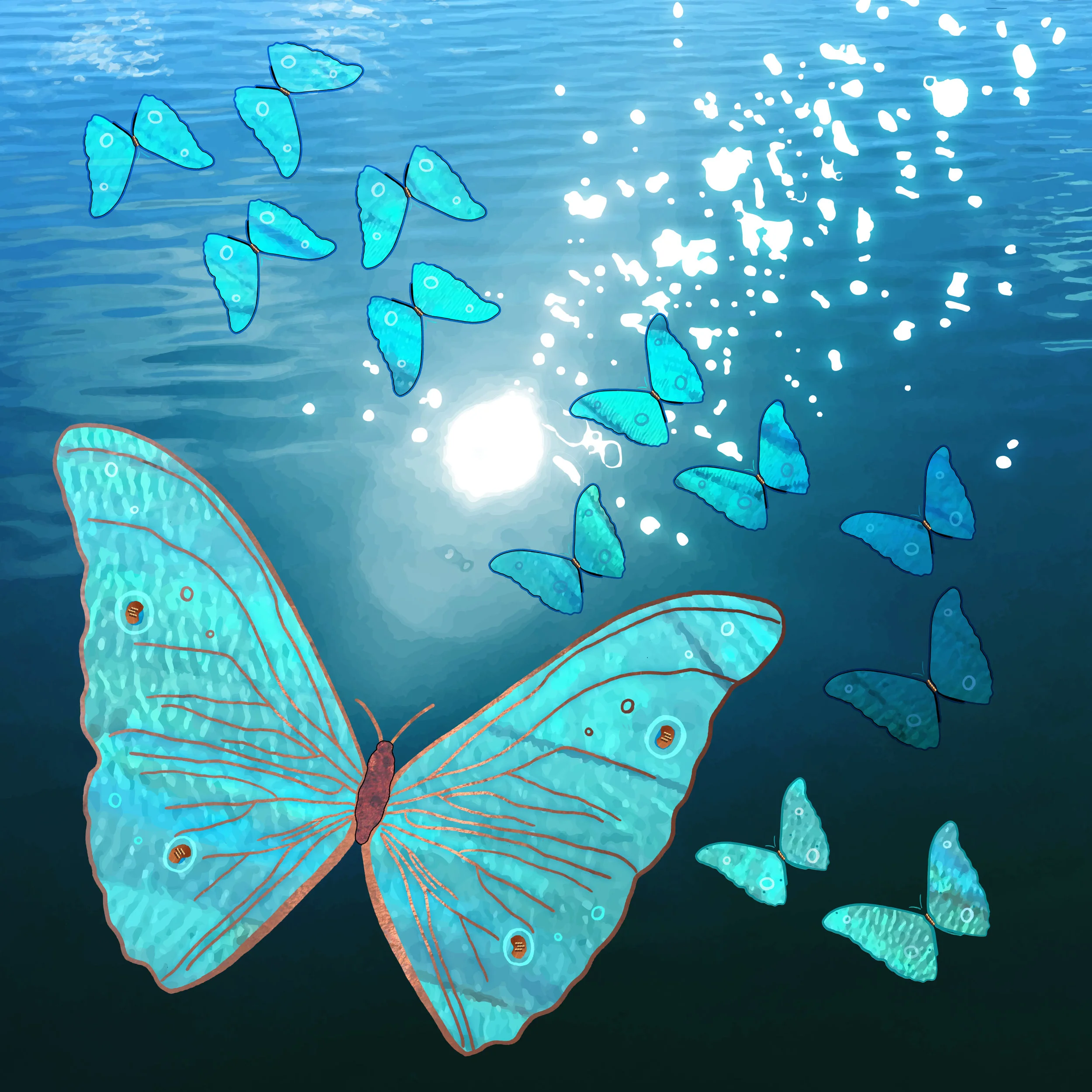 Bitwork Butterfly, 2017