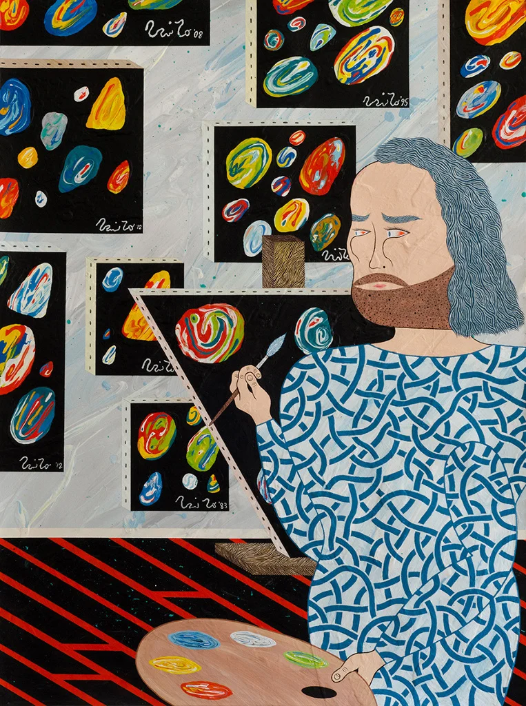 Painter in his Studio.