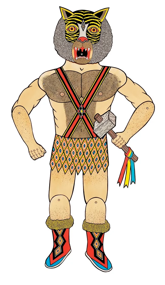 Tiger Hero (Cut-out)