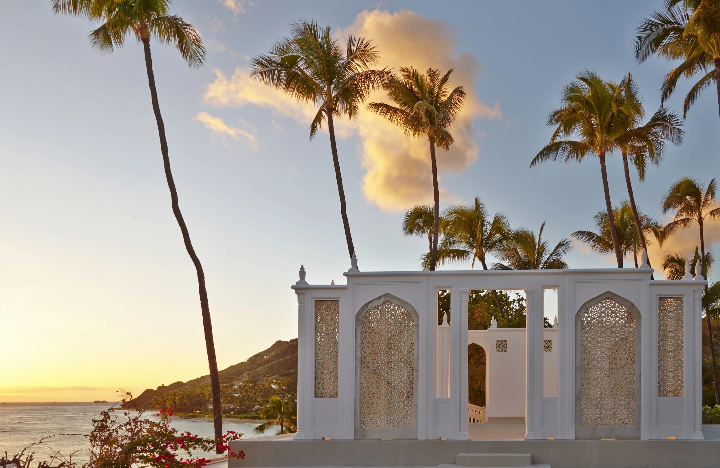 Jali Pavillion at Shangri La. © 2014, Linny Morris, courtesy of the Doris Duke Foundation for Islamic Art, Honolulu, Hawai'i.