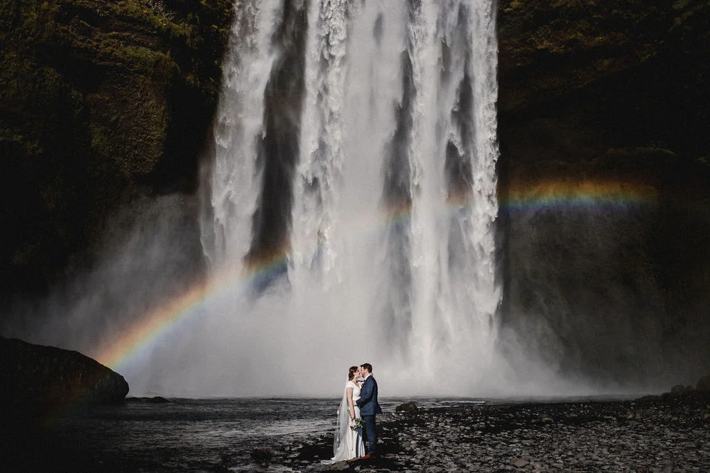 Katrina and Nick got hitched in Iceland and everyone cried! 