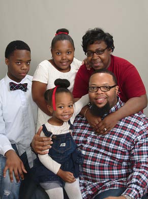  Derrick and his Family