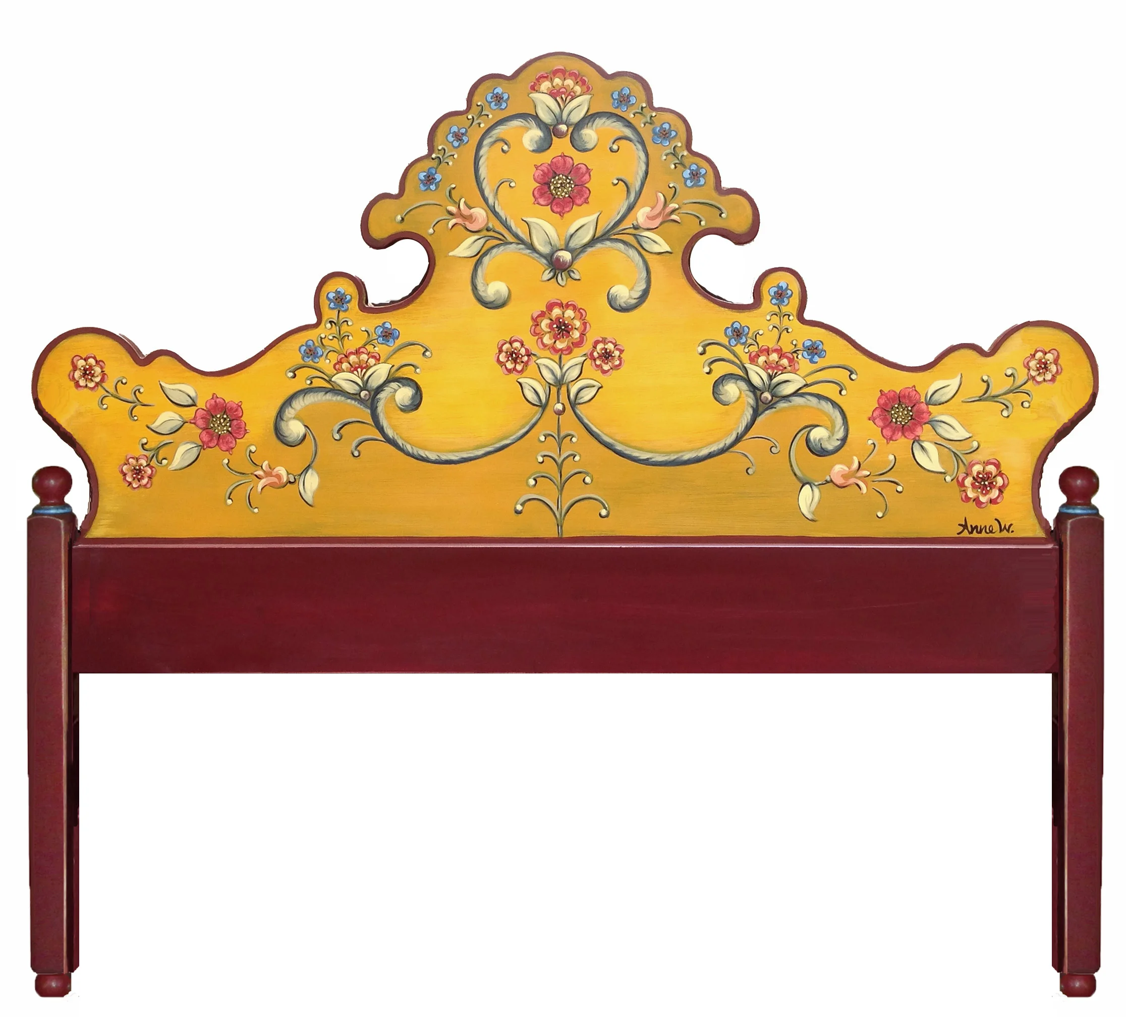 Anne Winkler headboard without turned posts.jpg