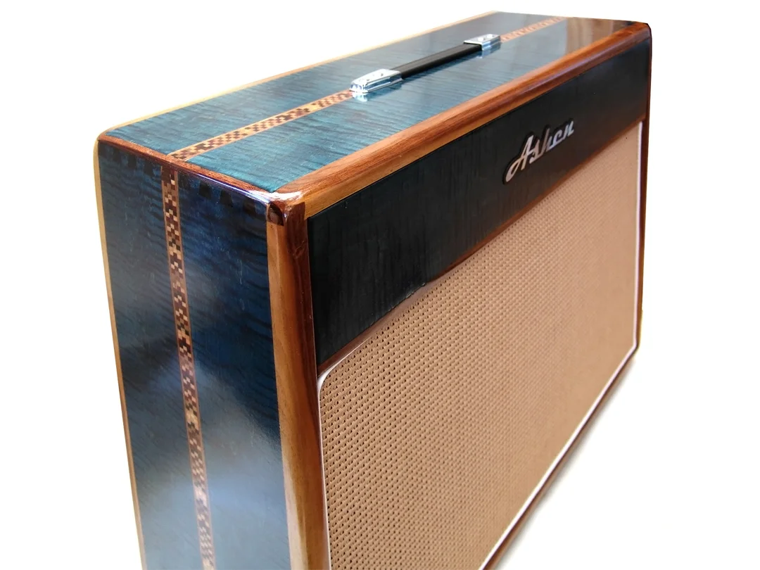 Ashen Custom Boutique Bass And Guitar Cabinets Ashen Royal Blue