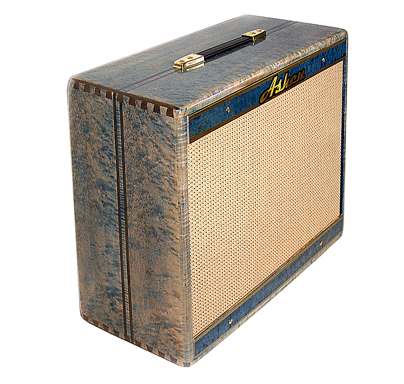 Ashen Custom Boutique Bass And Guitar Cabinets Ashen Blue Bird 210 Custom Guitar Cabinet