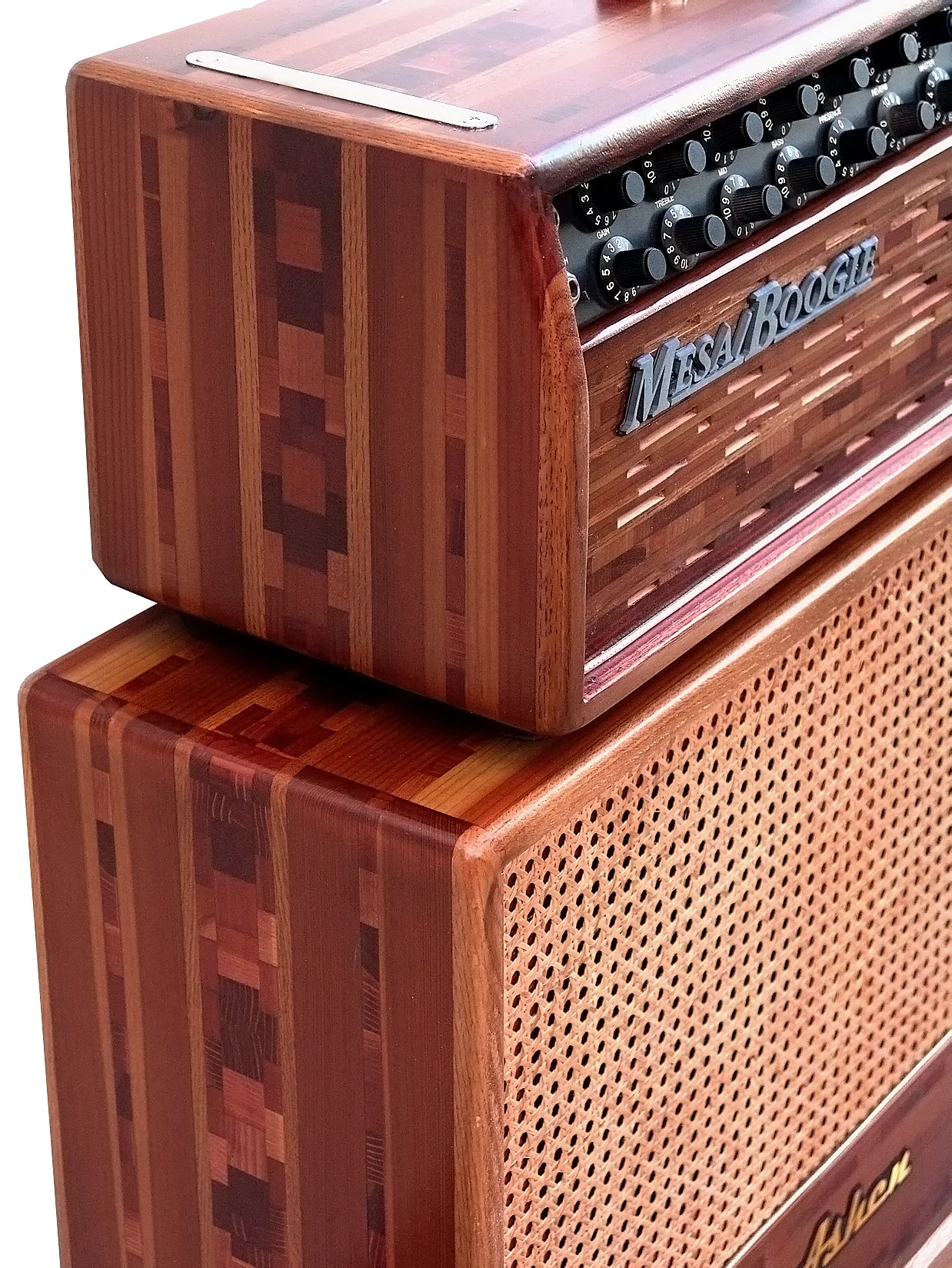 Customized Mesa Boogie DC-10 With Matching Ashen 212 Cabinet