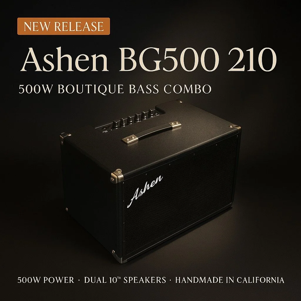 Introducing the #AshenMighty 210 &ndash; the #perfect #basscombo you&rsquo;ve been waiting for: 500W of pure Class D power, custom dual 10&rdquo; Neo speakers, built in California.
🎸 Limited run available &ndash; order yours now!
https://www.ashenam