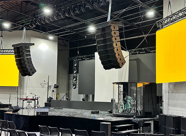 New sound system installed in E2church