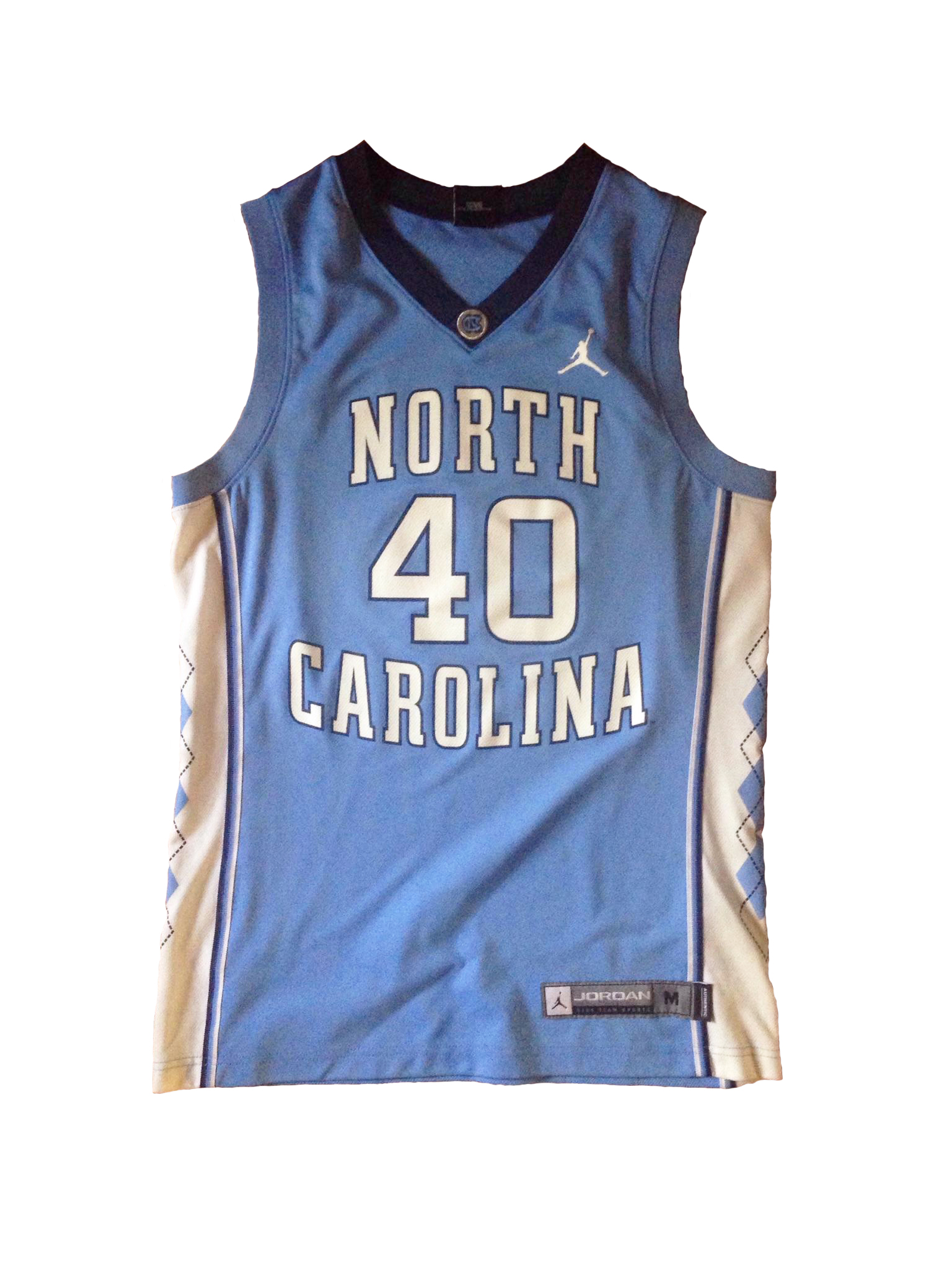 Anna's Lucky Jersey, the honored #40, once sported by late 90s/early 2000s shooting guard Joseph Forte and recent fan favorite Harrison Barnes