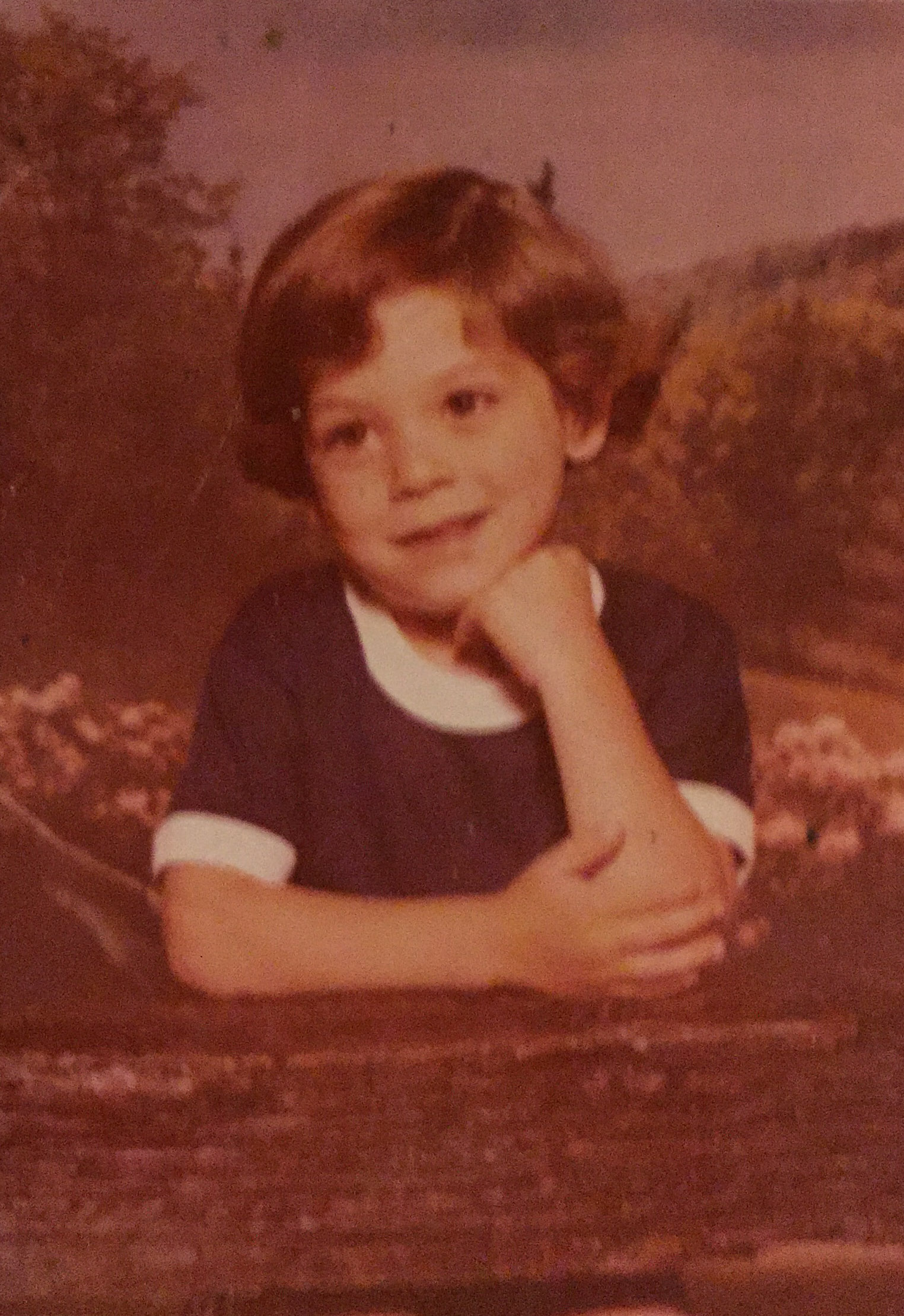 A young Stephen in Monroe, NY