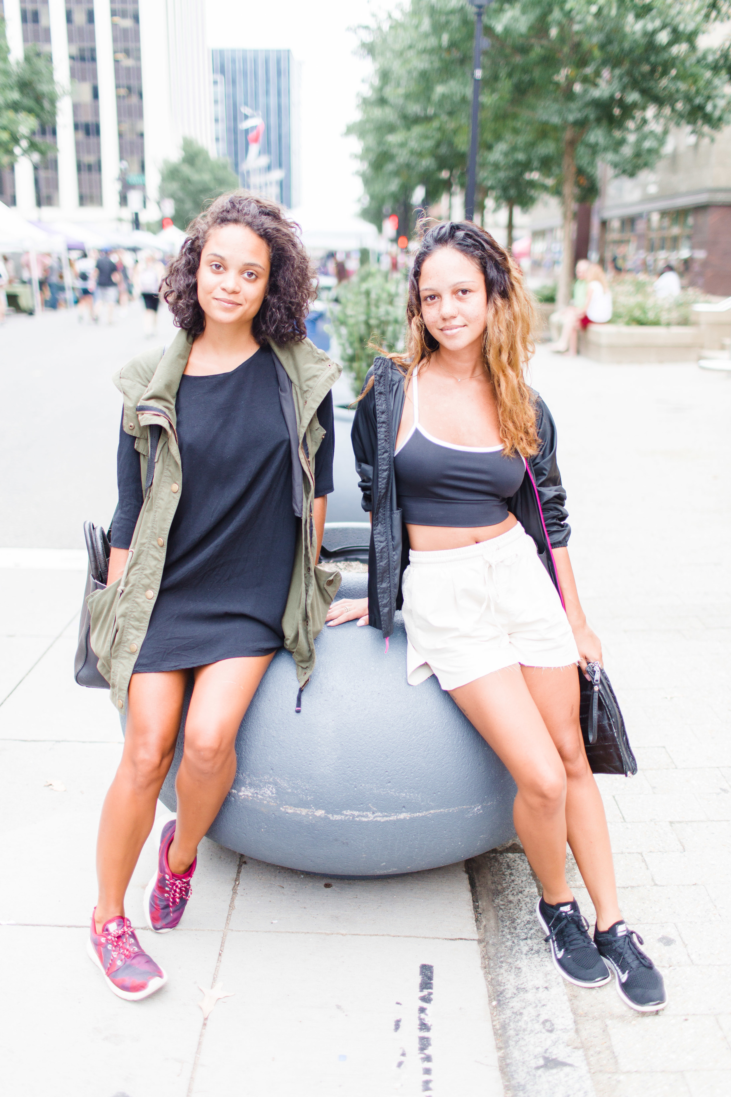 Rachel and Faith Andrews of Raleigh