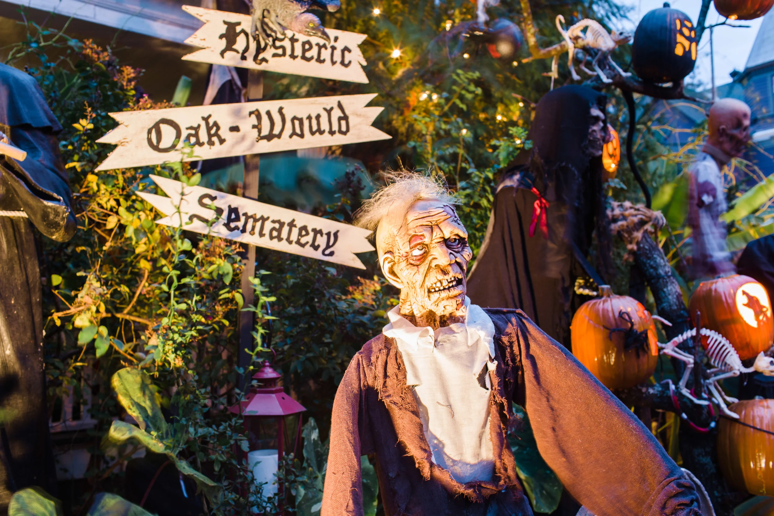 Oakwood's Halloween House