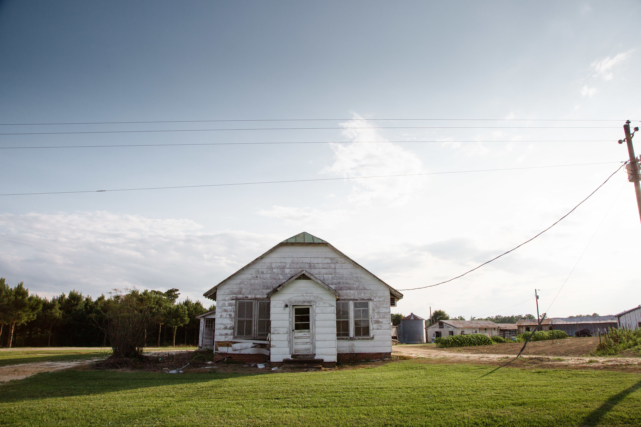 Abandoned home in Harnett County // Photo by Sandra Davidson