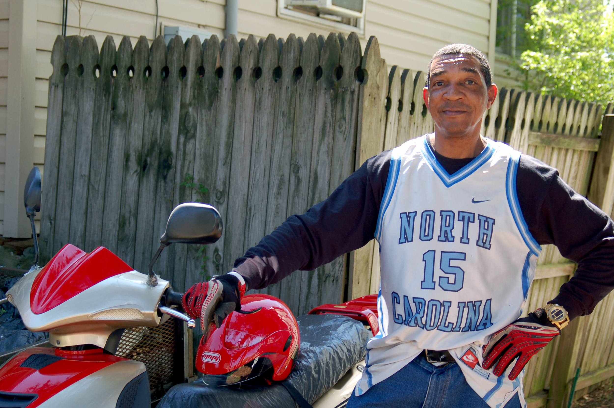 606 Primitive: Felix Hunt, homeowner since 2000.