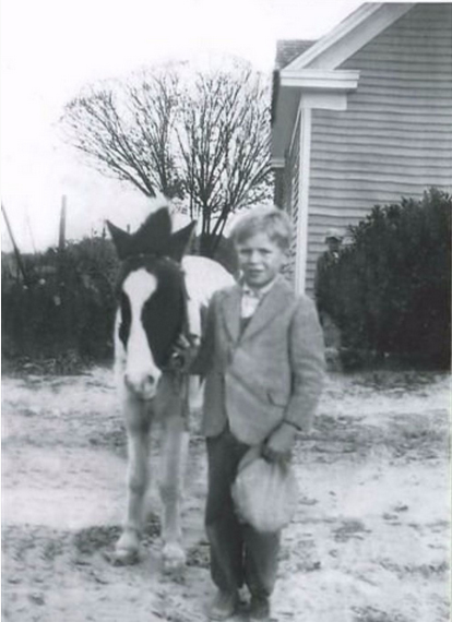 Robert as a young boy