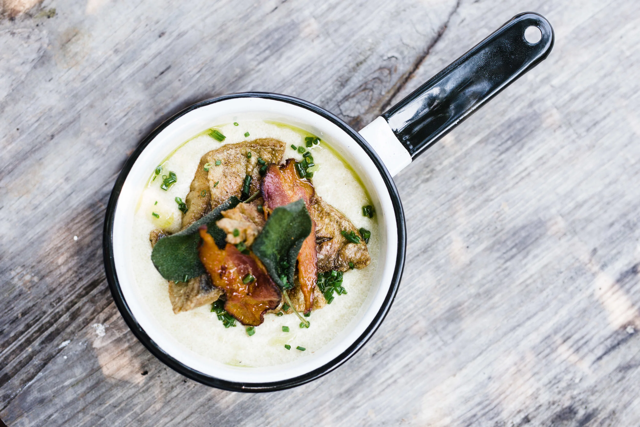 At the Stove with Chef Ricky Moore: Fish & Grits