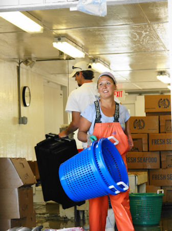 Theresa Ray is better known on Ocracoke as Tree. Photo by Stephen Chandler/Ocracoke Foundation.