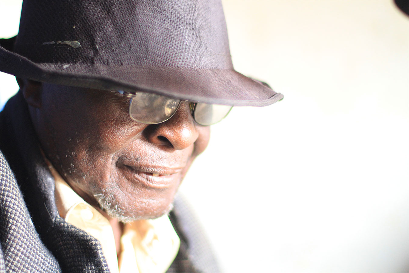 Olima at his first recording session in decades