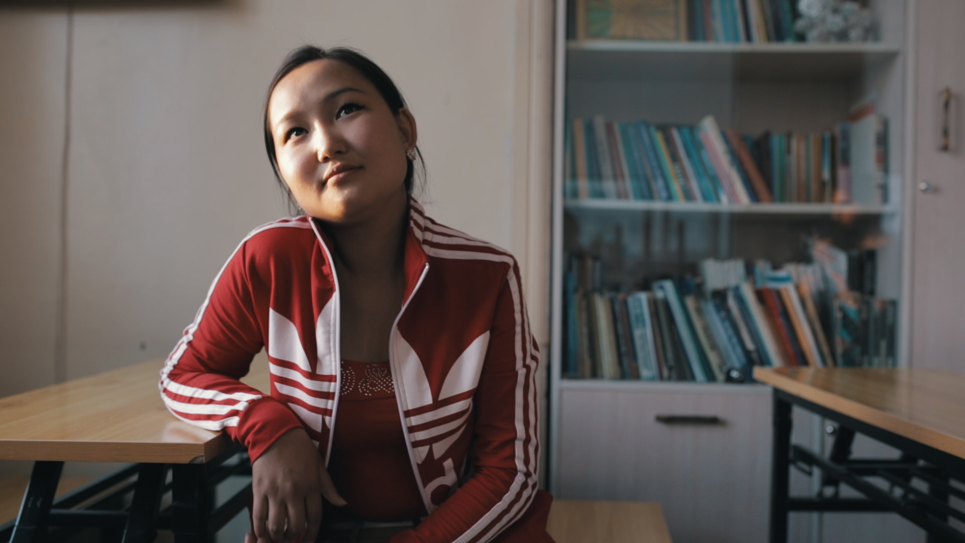 Saaina in Ulaanbaatar, Mongolia (2015). Still from our upcoming Mongolia doc for NBC...