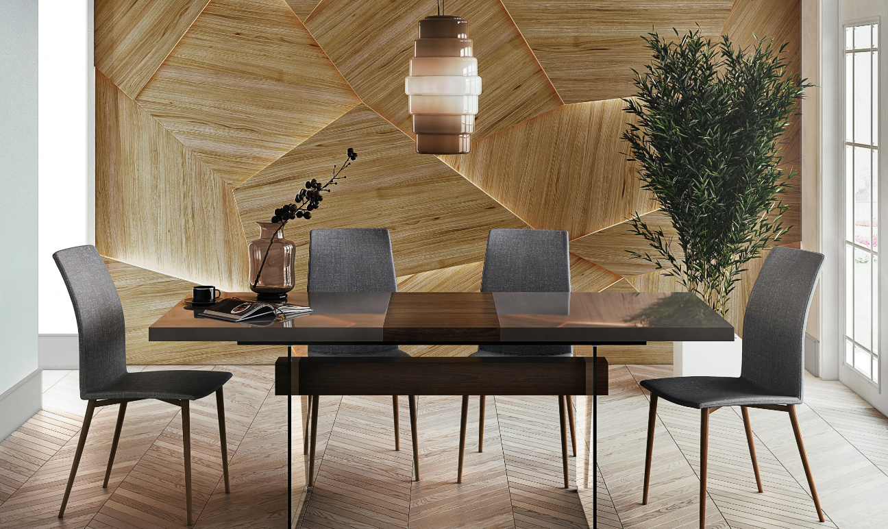 Marketing CGI - Table &amp; chairs modelled/textured by me