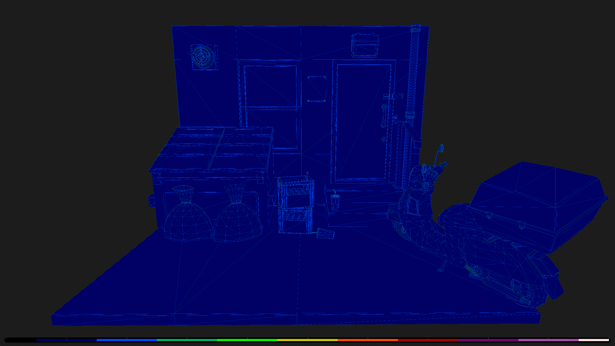 Wireframe - under 6000 polygons