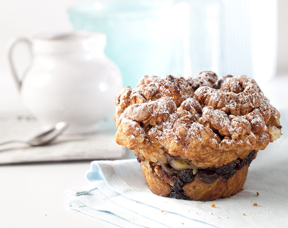Food Photography - Pull Apart Muffin
